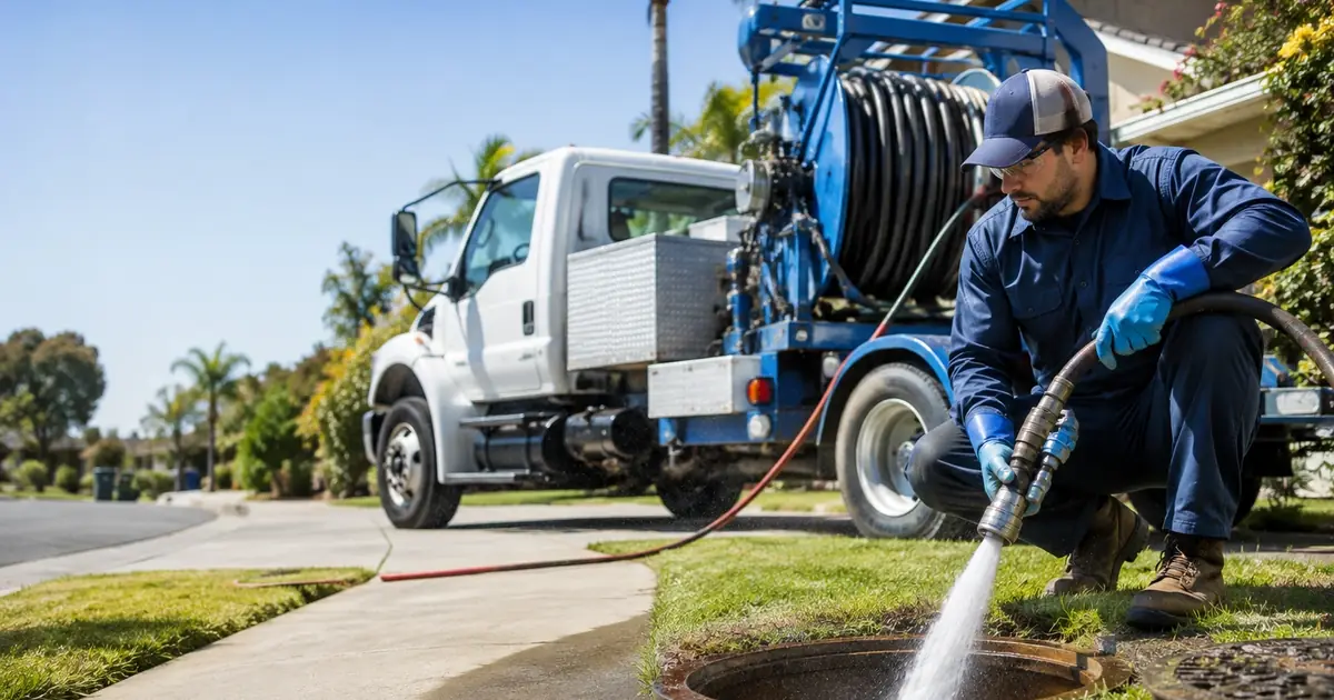 Hydro jet sewer cleaning Port Hueneme