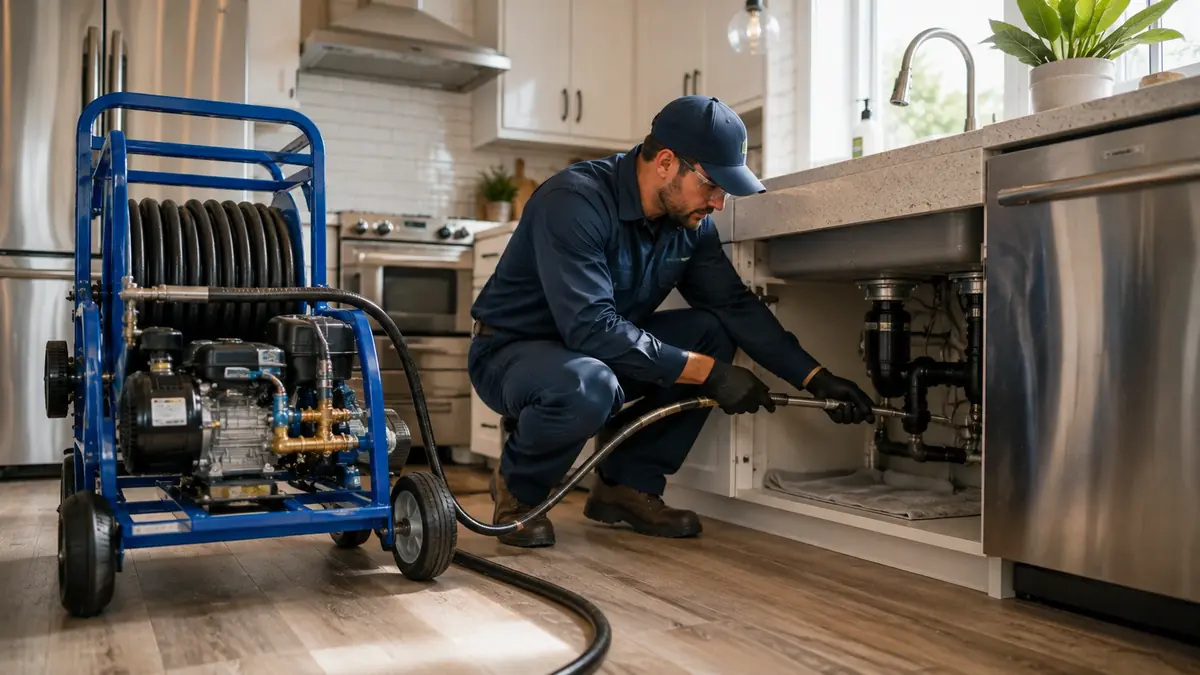Kitchen Drain Hydro Jetting in Port Hueneme