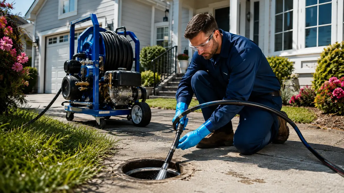 Residential Hydro Jet Drain Cleaning in Port Hueneme